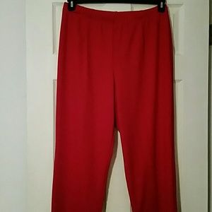 Sag Harbor L red pant
